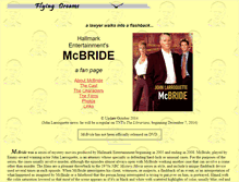 Tablet Screenshot of mcbride.flyingdreams.org
